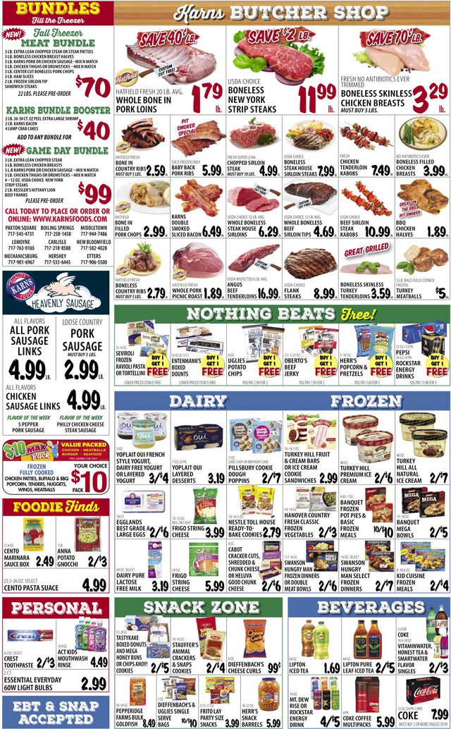 Karns Quality Foods Ad from 09/14/2021