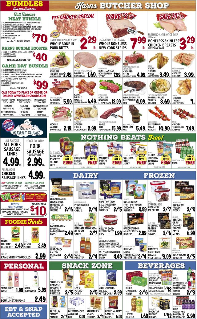 Karns Quality Foods Ad from 09/28/2021
