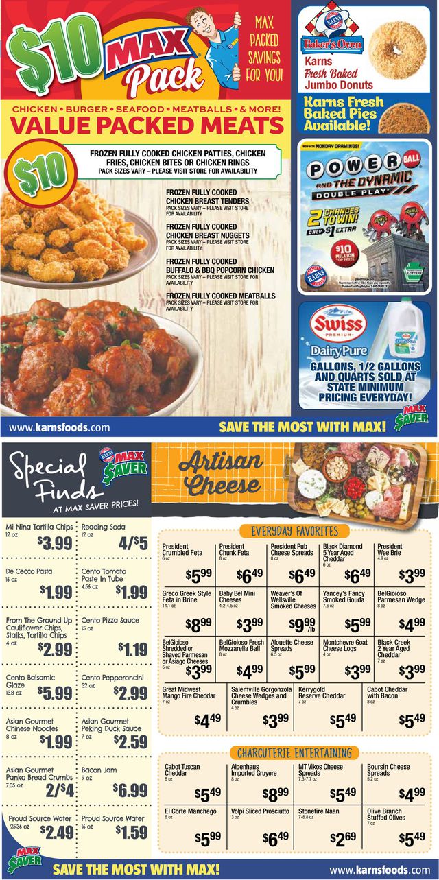 Karns Quality Foods Ad from 10/05/2021