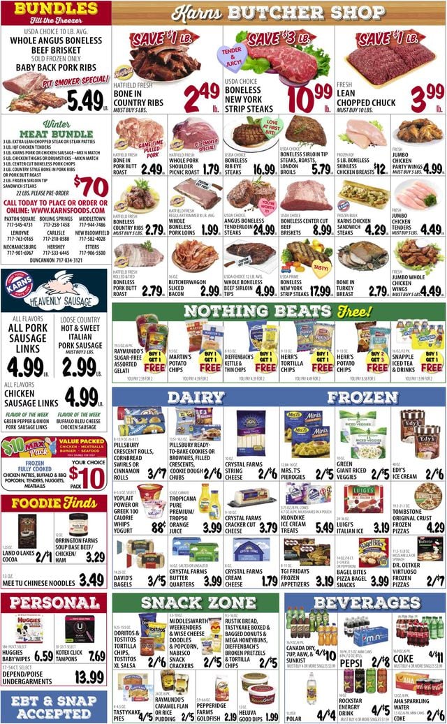 Karns Quality Foods Ad from 02/08/2022