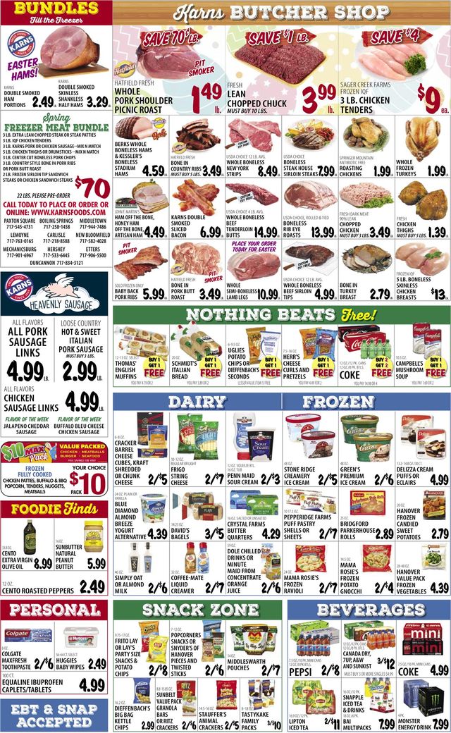 Karns Quality Foods Ad from 04/12/2022