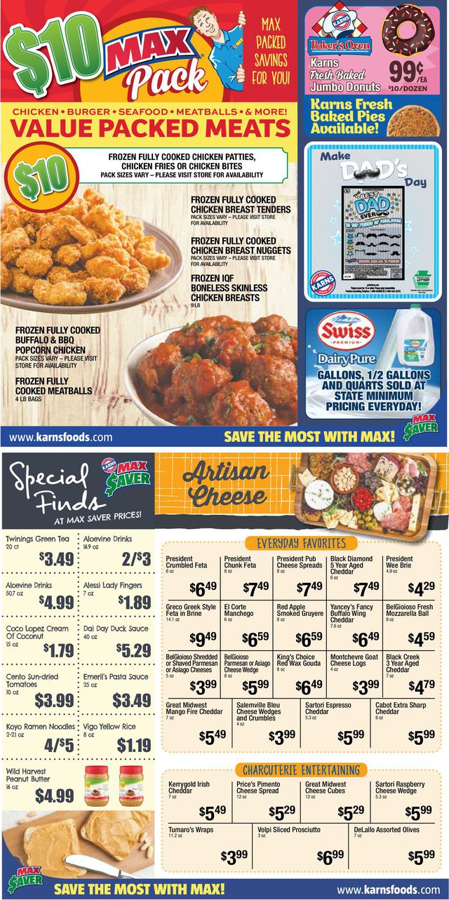 Karns Quality Foods Ad from 04/19/2022