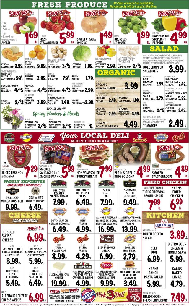 Karns Quality Foods Ad from 04/26/2022