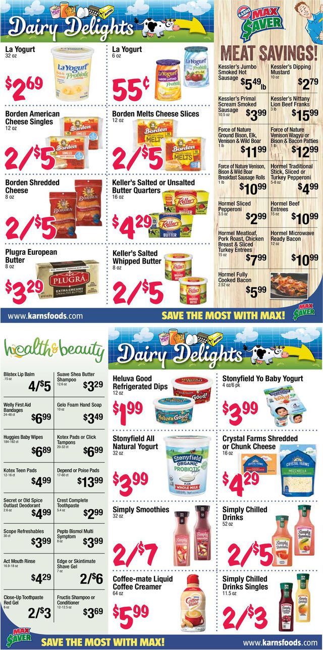 Karns Quality Foods Ad from 05/17/2022