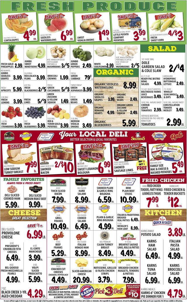 Karns Quality Foods Ad from 05/31/2022
