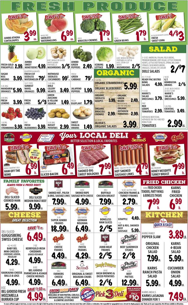 Karns Quality Foods Ad from 06/07/2022
