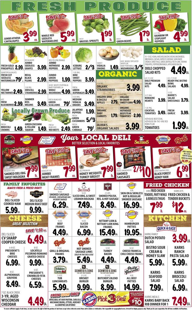Karns Quality Foods Ad from 06/28/2022