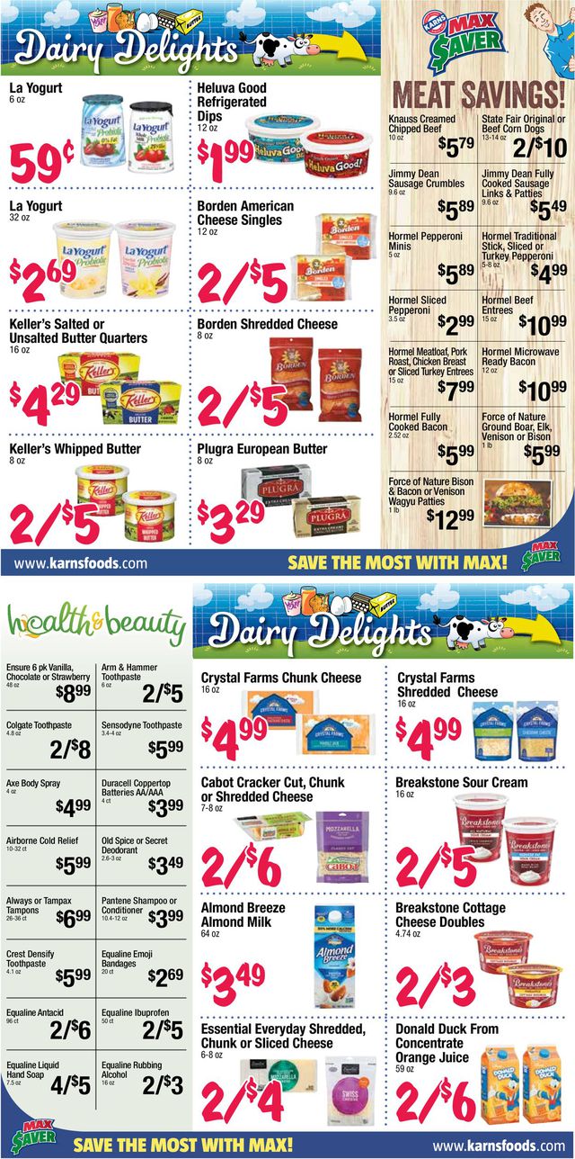 Karns Quality Foods Ad from 07/12/2022