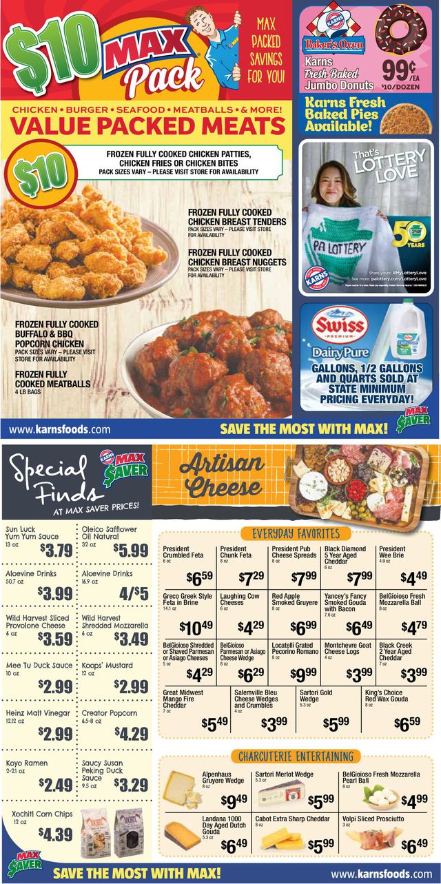Karns Quality Foods Ad from 07/12/2022