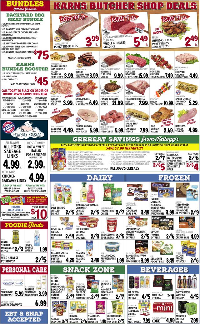 Karns Quality Foods Ad from 07/26/2022