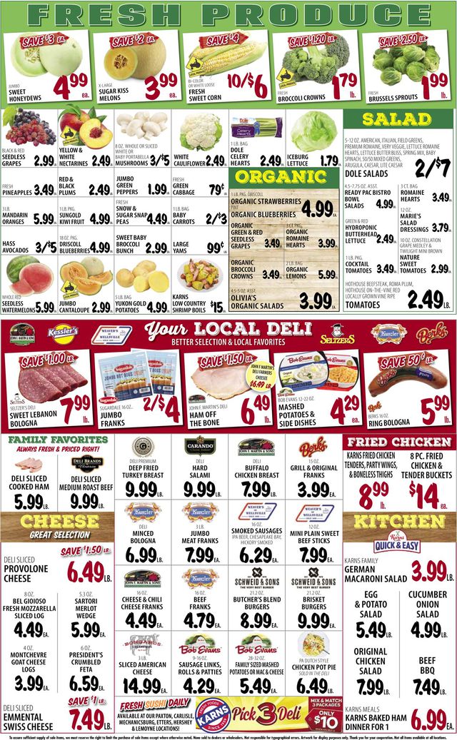 Karns Quality Foods Ad from 08/02/2022