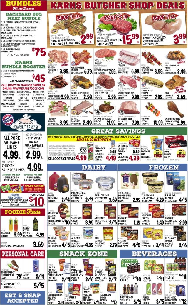 Karns Quality Foods Ad from 08/09/2022