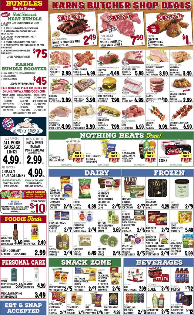 Karns Quality Foods Ad from 09/06/2022