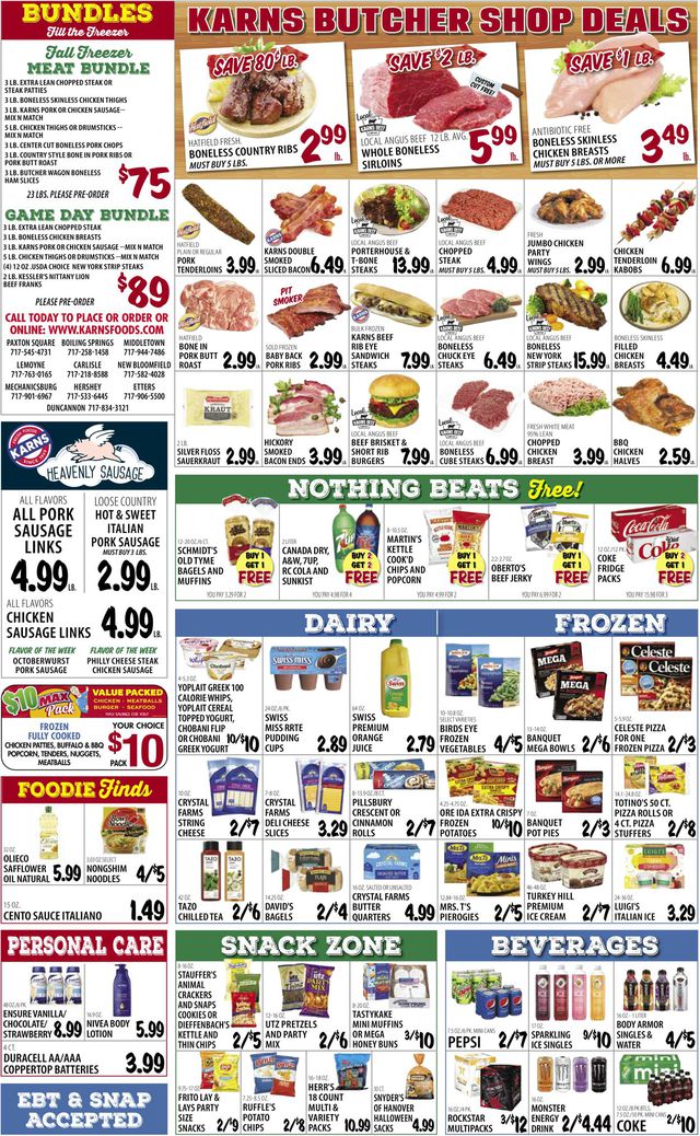 Karns Quality Foods Ad from 10/04/2022