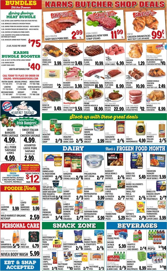 Karns Quality Foods Ad from 03/21/2023