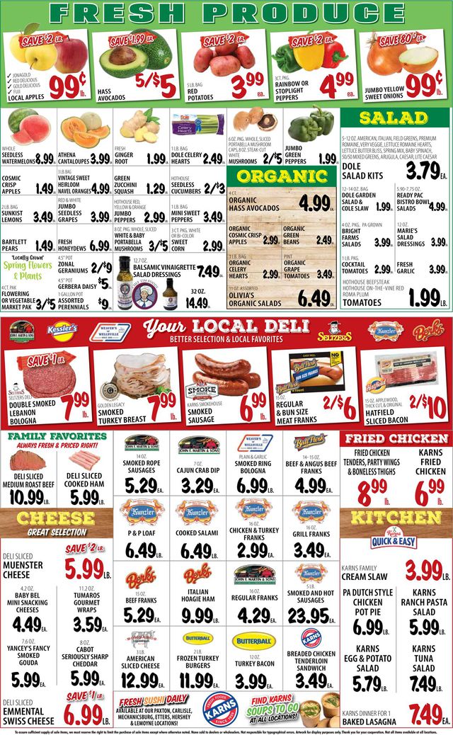 Karns Quality Foods Ad from 04/18/2023