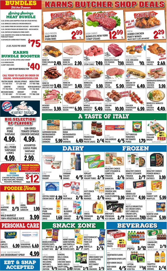 Karns Quality Foods Ad from 04/25/2023