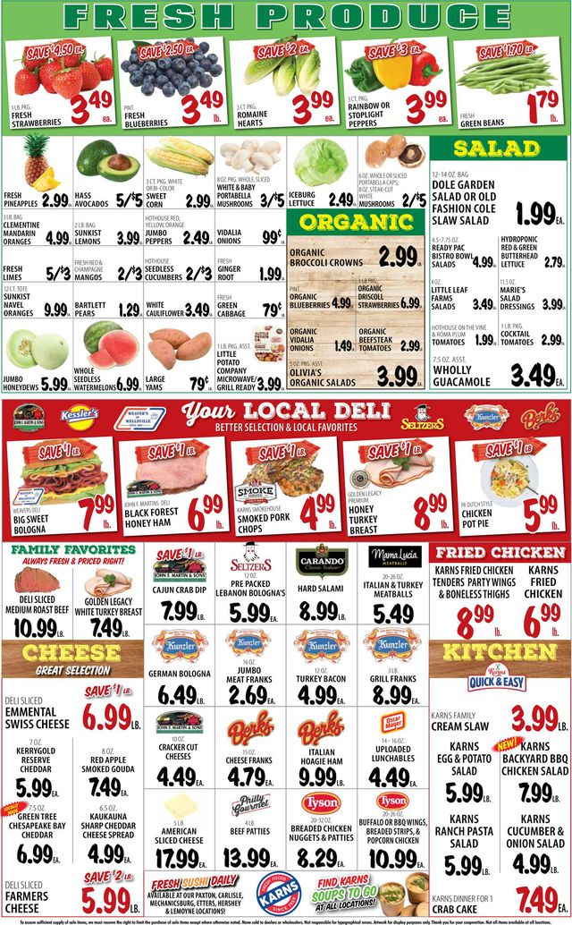 Karns Quality Foods Ad from 05/30/2023