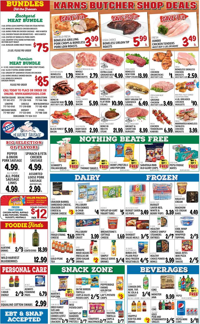 Karns Quality Foods Ad from 06/20/2023