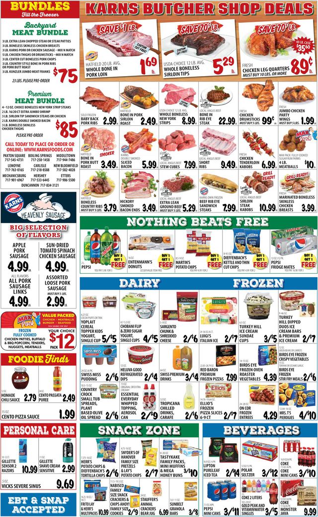 Karns Quality Foods Ad from 07/04/2023