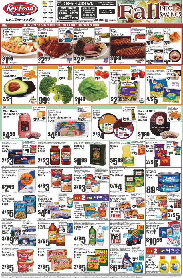 Key Food Ad from 11/06/2020
