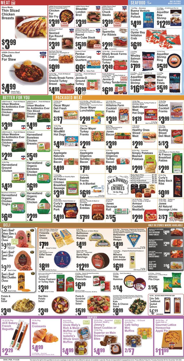 Key Food Ad from 11/06/2020