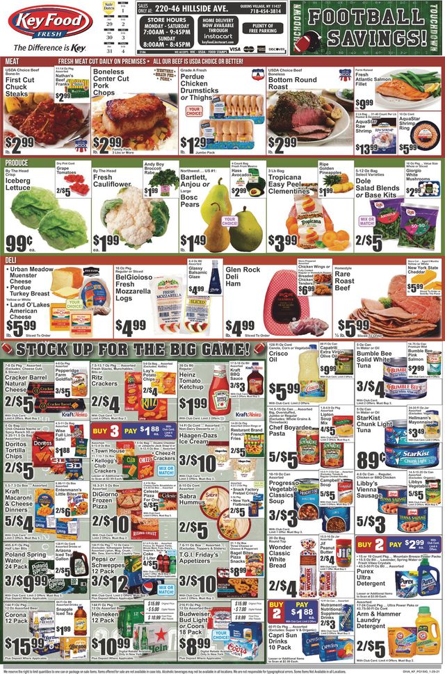 Key Food Ad from 01/29/2021