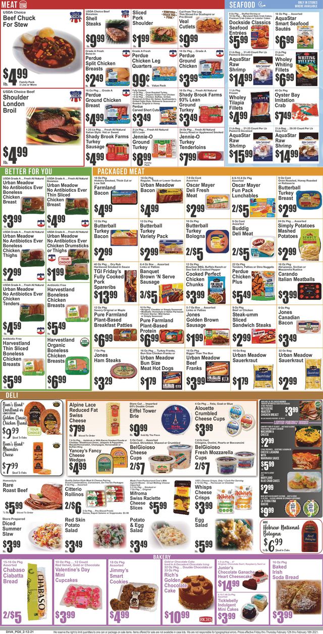 Key Food Ad from 02/12/2021