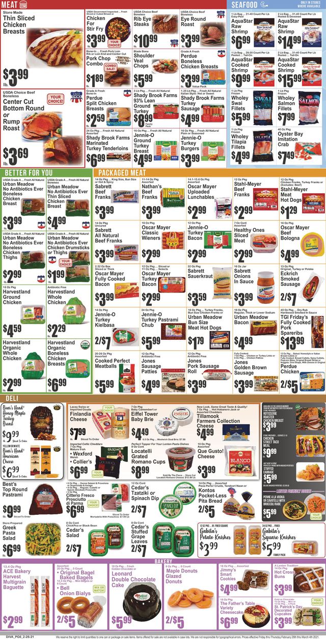 Key Food Ad from 02/26/2021