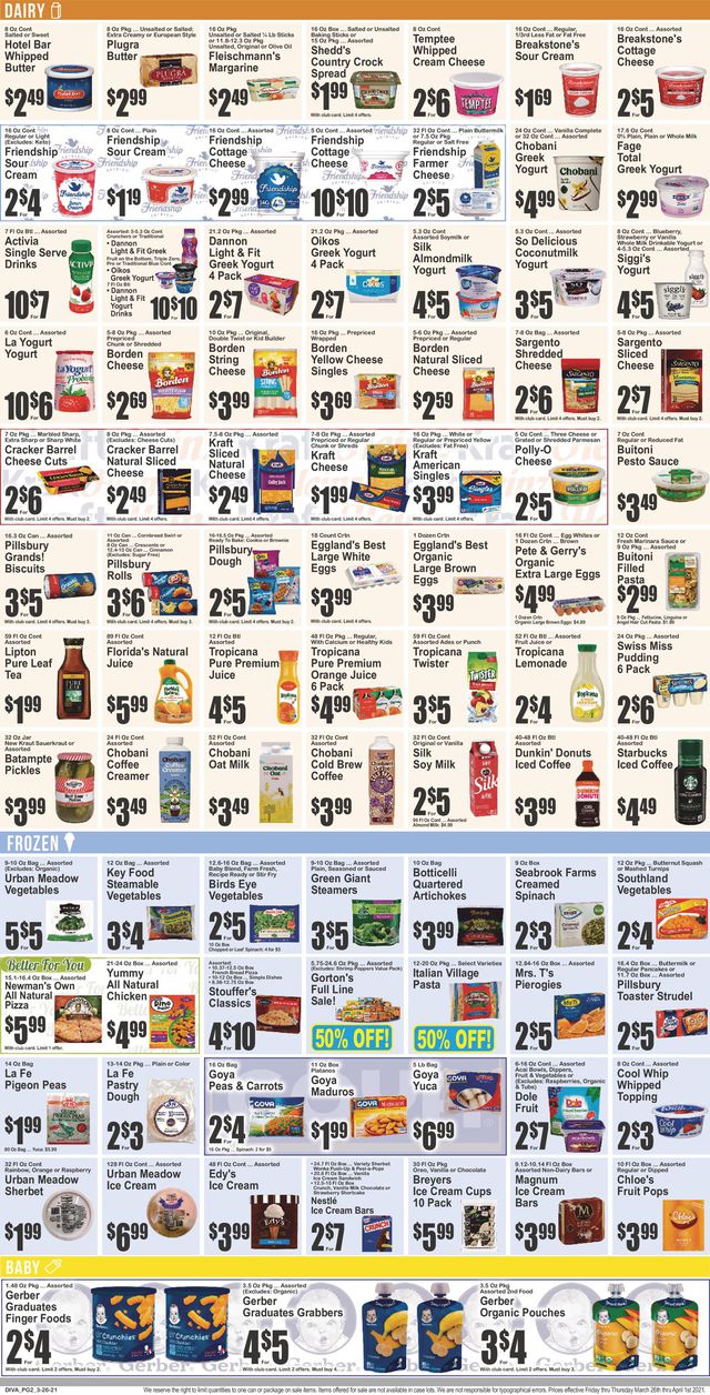 Key Food Ad from 03/26/2021