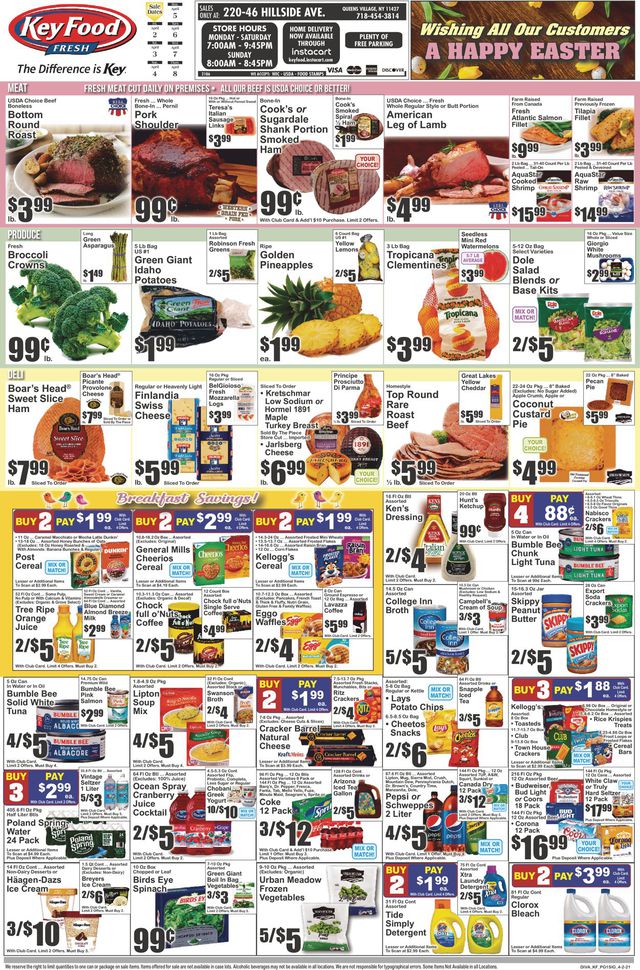 Key Food Ad from 04/02/2021