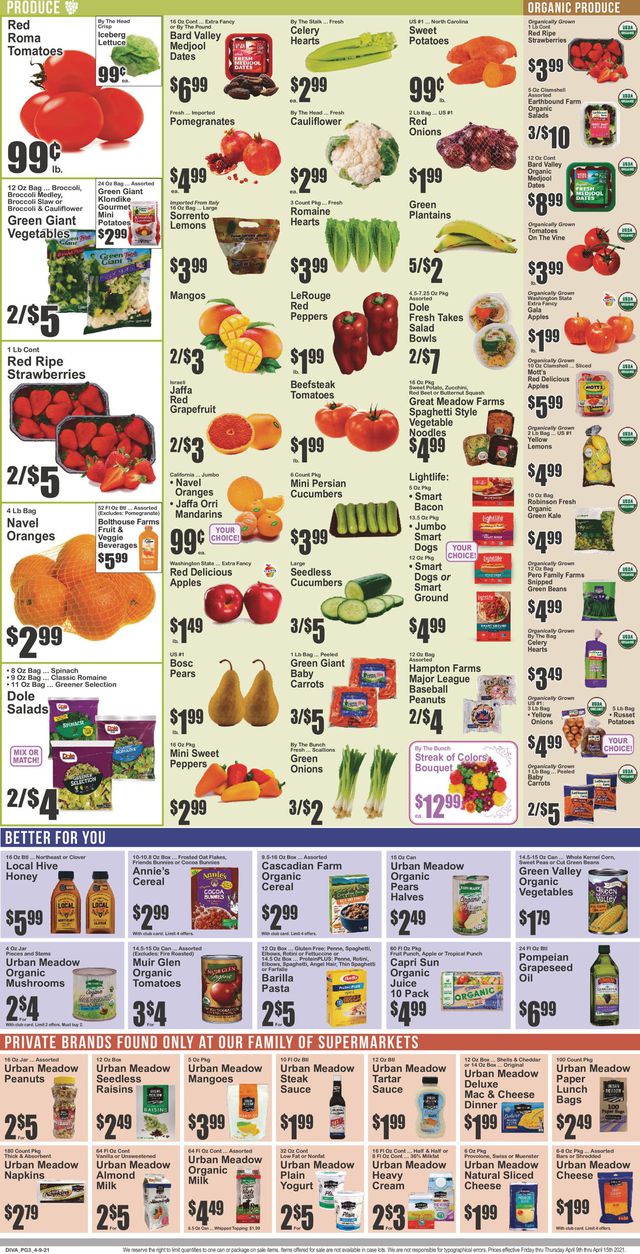 Key Food Ad from 04/09/2021