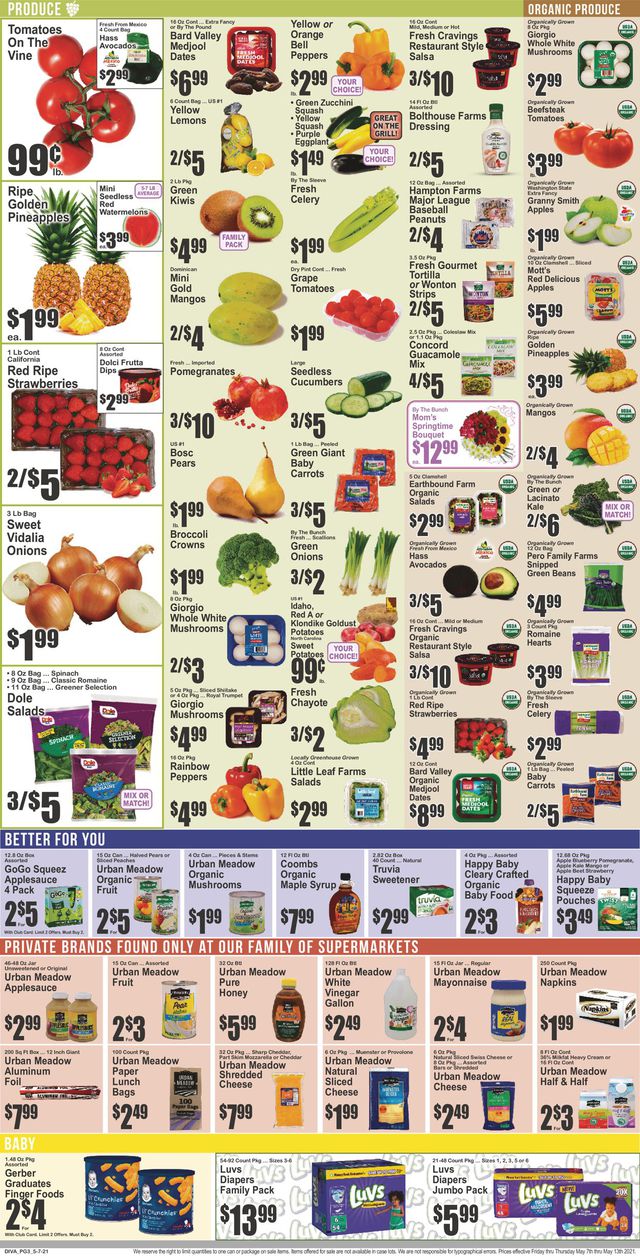 Key Food Ad from 05/07/2021
