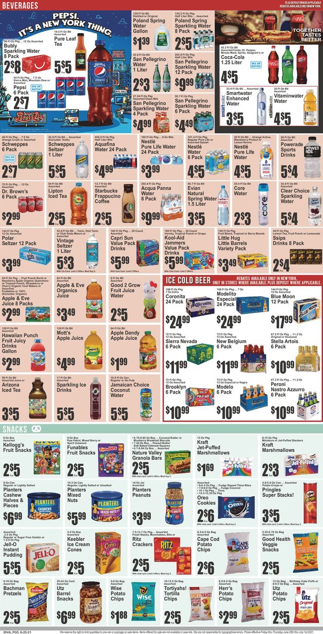 Key Food Ad from 06/25/2021