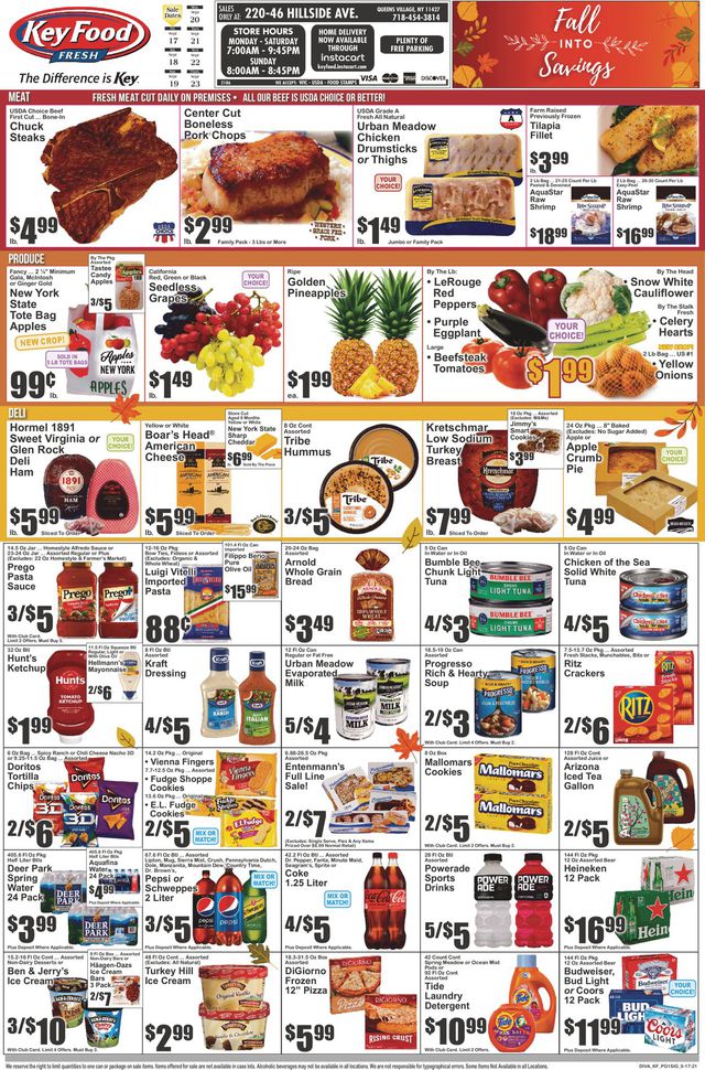Key Food Ad from 09/17/2021
