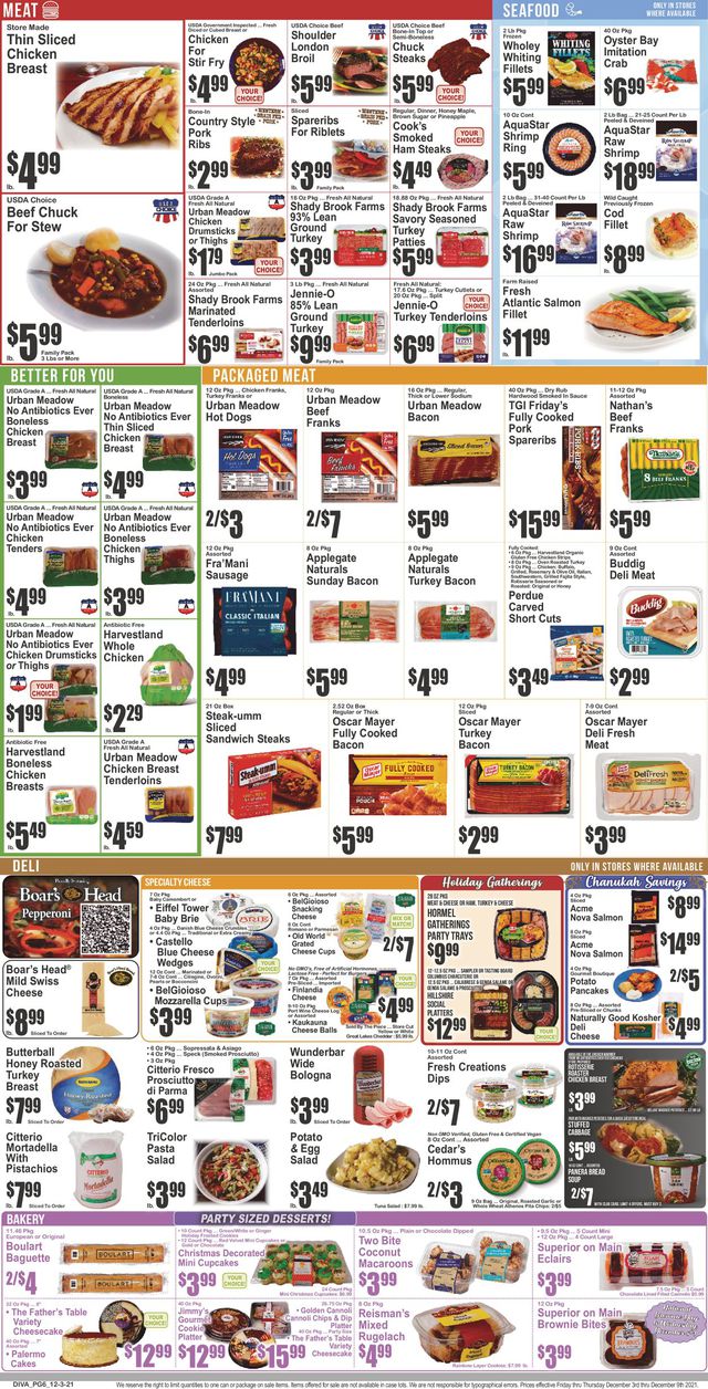Key Food Ad from 12/03/2021
