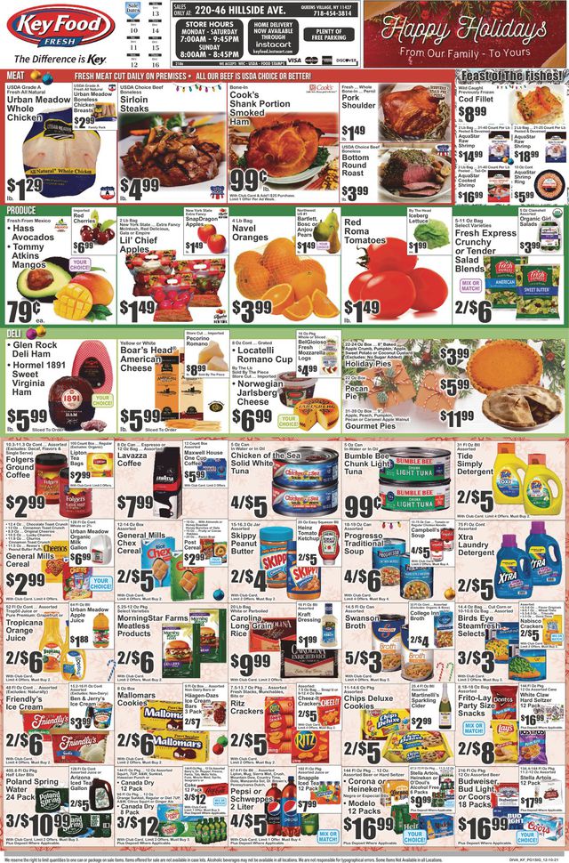 Key Food Ad from 12/10/2021