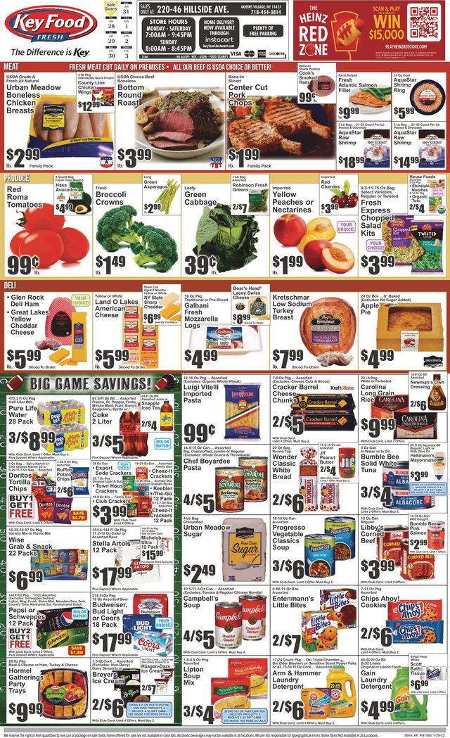 Key Food Ad from 01/28/2022