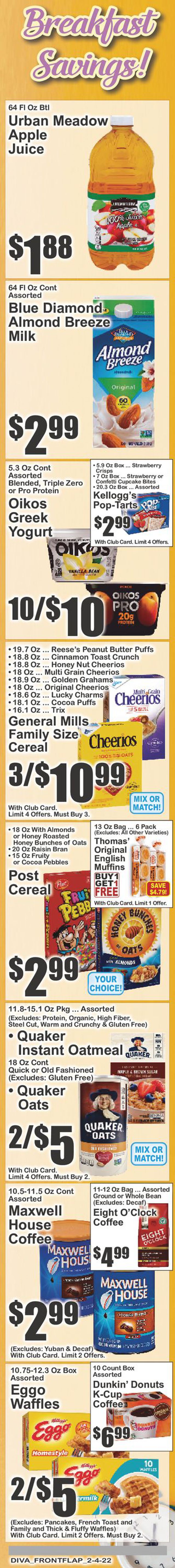 Key Food Ad from 02/04/2022