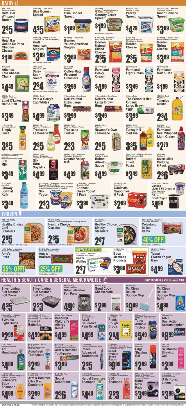 Key Food Ad from 02/18/2022