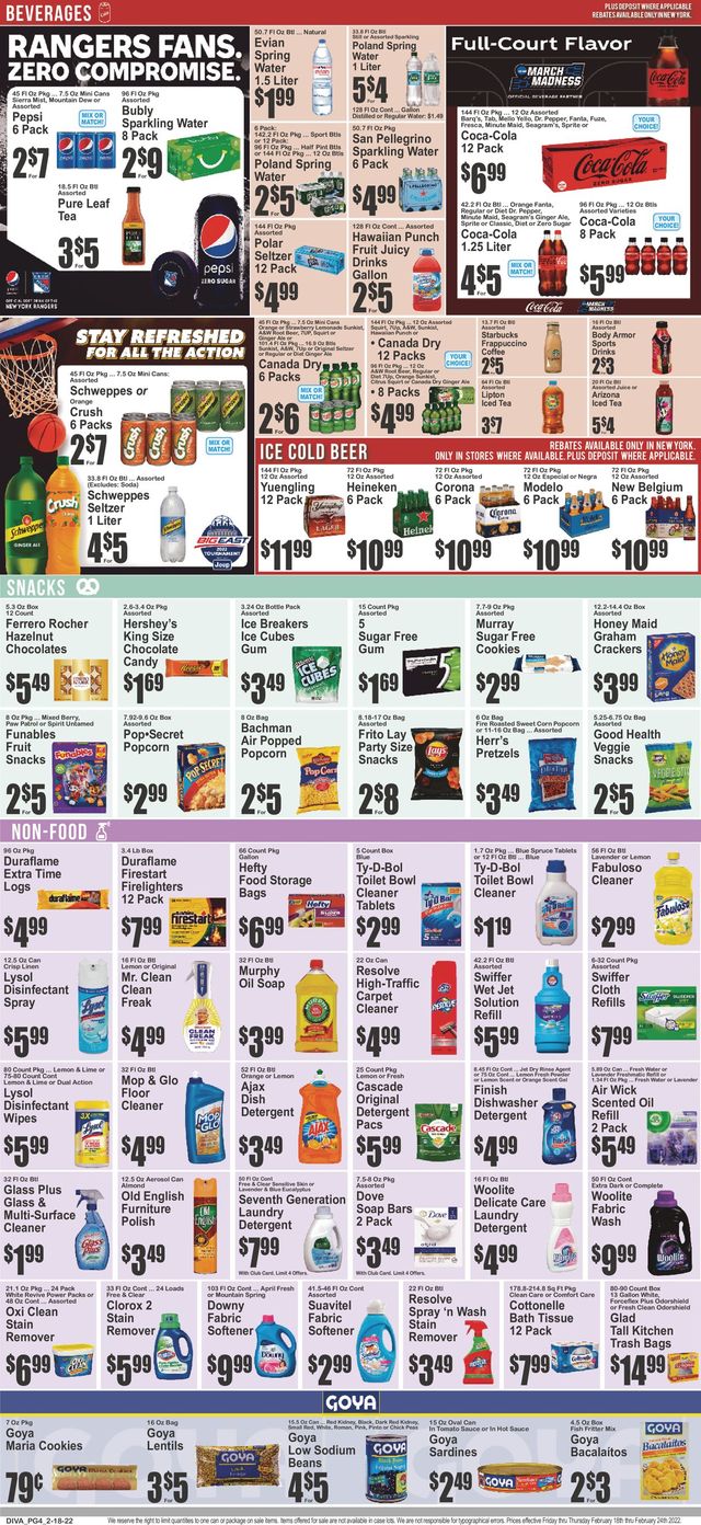 Key Food Ad from 02/18/2022