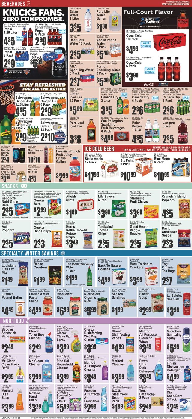 Key Food Ad from 03/11/2022