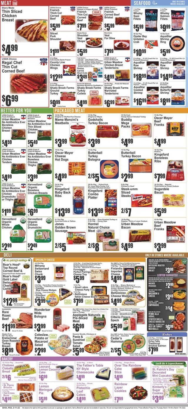 Key Food Ad from 03/11/2022