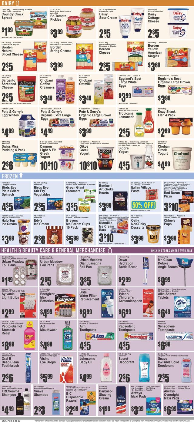 Key Food Ad from 03/25/2022
