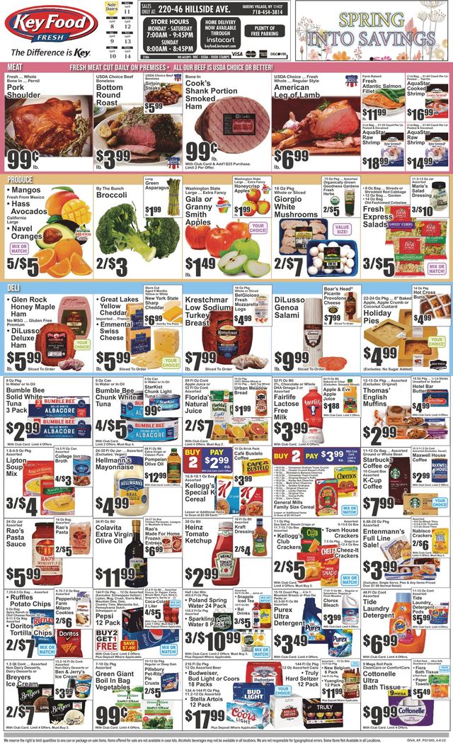 Key Food Ad from 04/08/2022