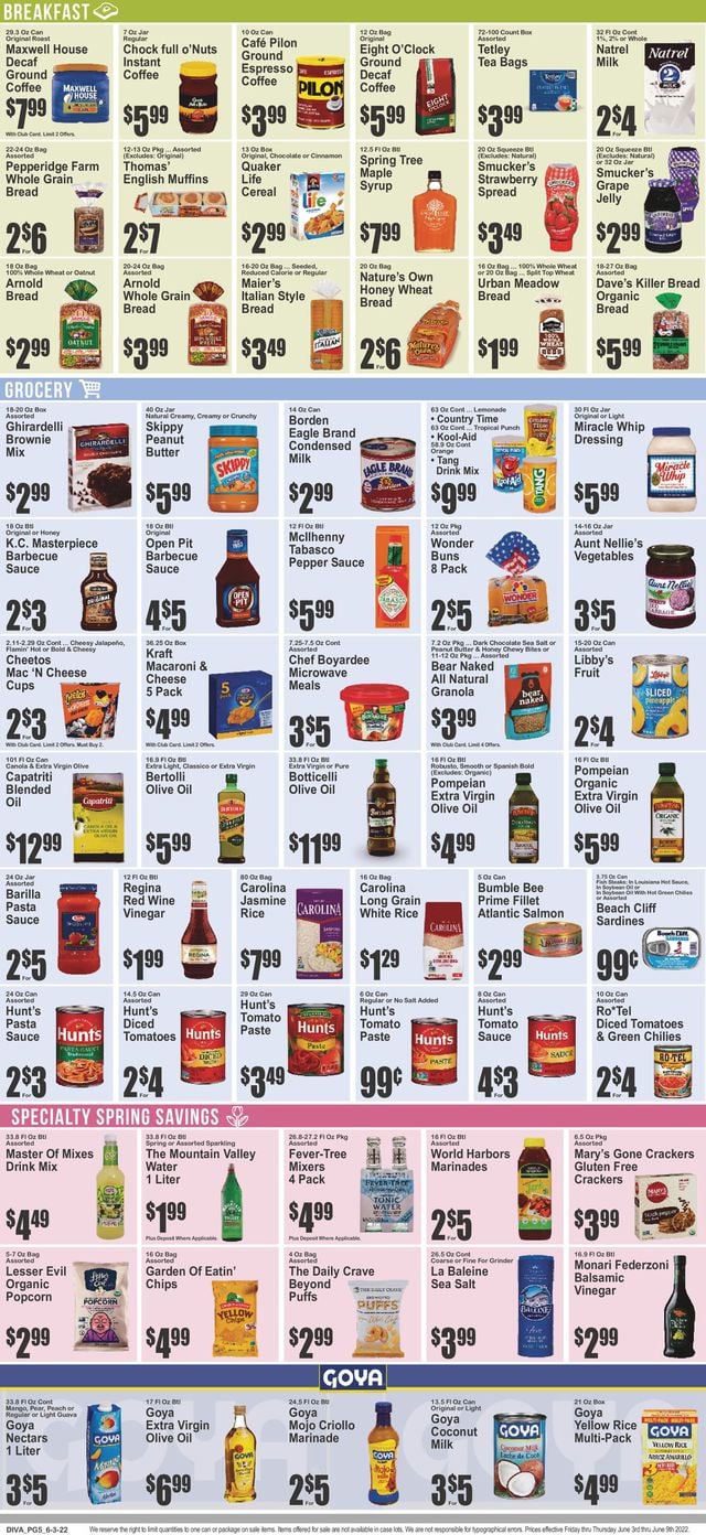 Key Food Ad from 06/03/2022