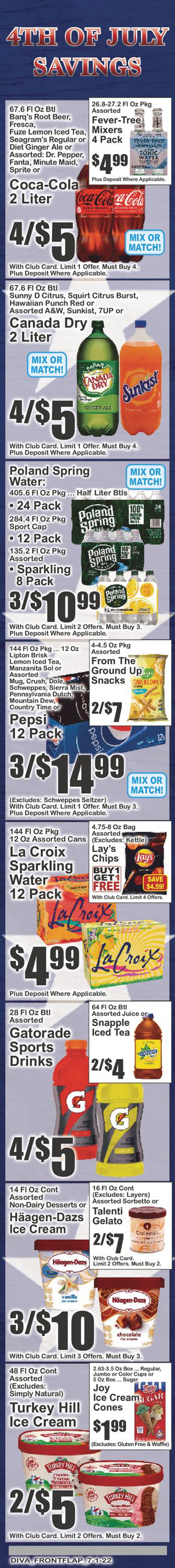 Key Food Ad from 07/01/2022