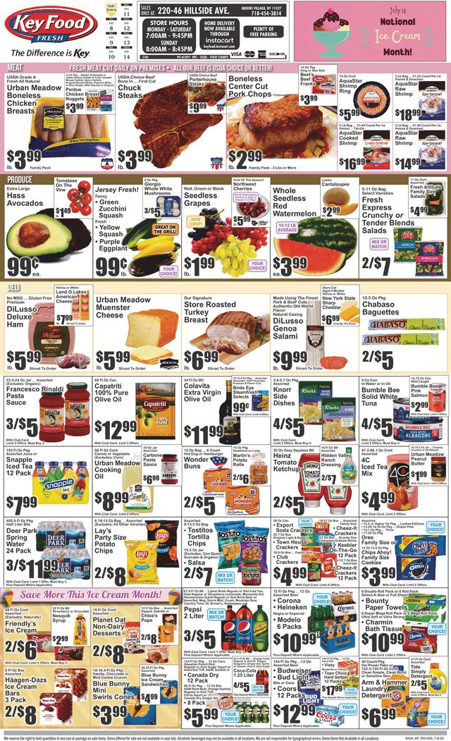 Key Food Ad from 07/08/2022