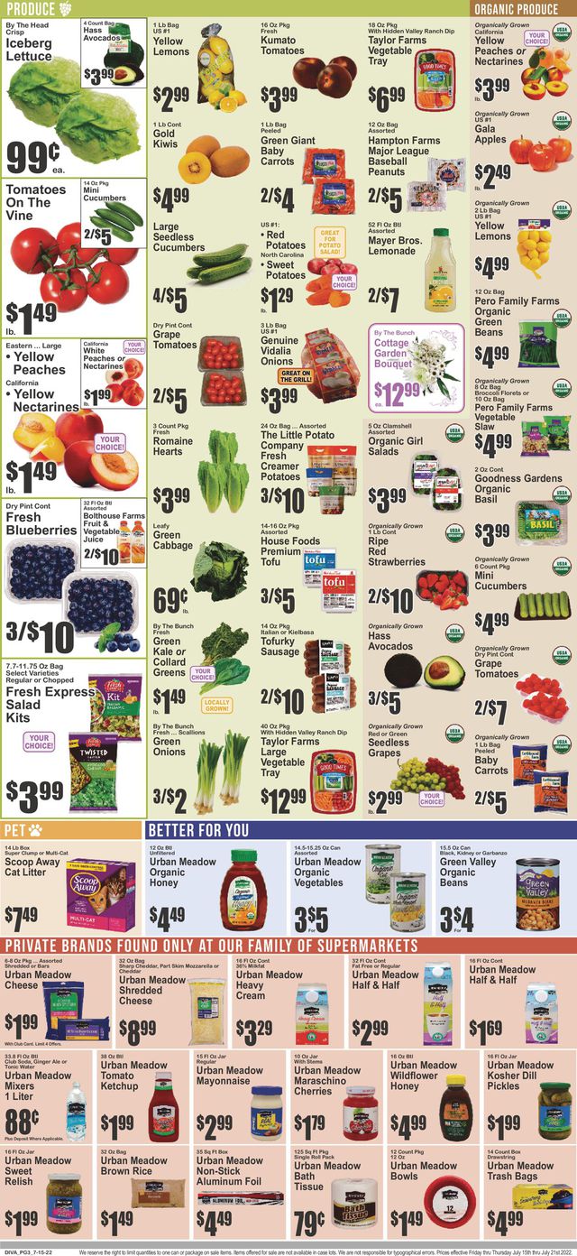 Key Food Ad from 07/15/2022