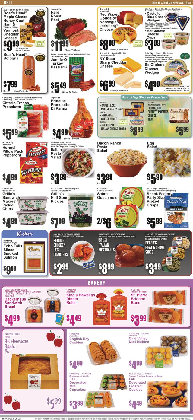 Key Food Ad from 08/26/2022